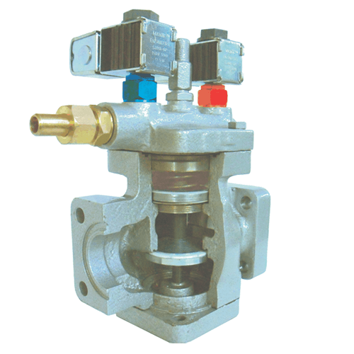 SOSV(SERVO OPERATED SOLENOID VALVES)- Flanged conn